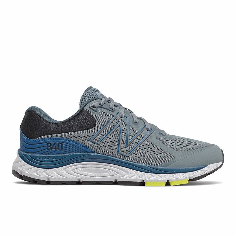 Performance-driven approach Sports functionality 840v5 - Ocean Grey with Oxygen Blue - Men's
