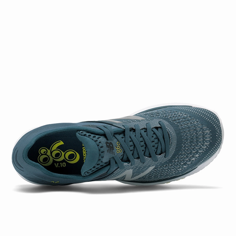 860v10 - Supercell with Orion Blue and Sulphur Yellow - Men's Foot Arch Fit