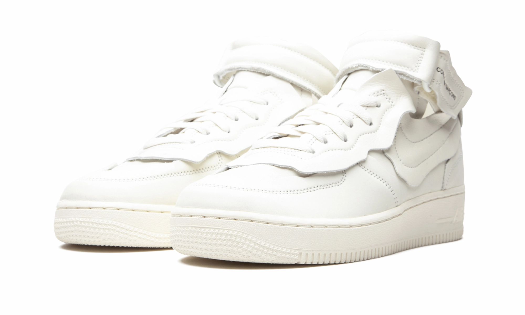 Air Force 1 Mid "Comme des Garcons White" Game Day Stable Step