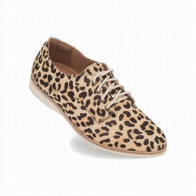 Women's Derby Shoes In Leopard Smooth Form Interview Day