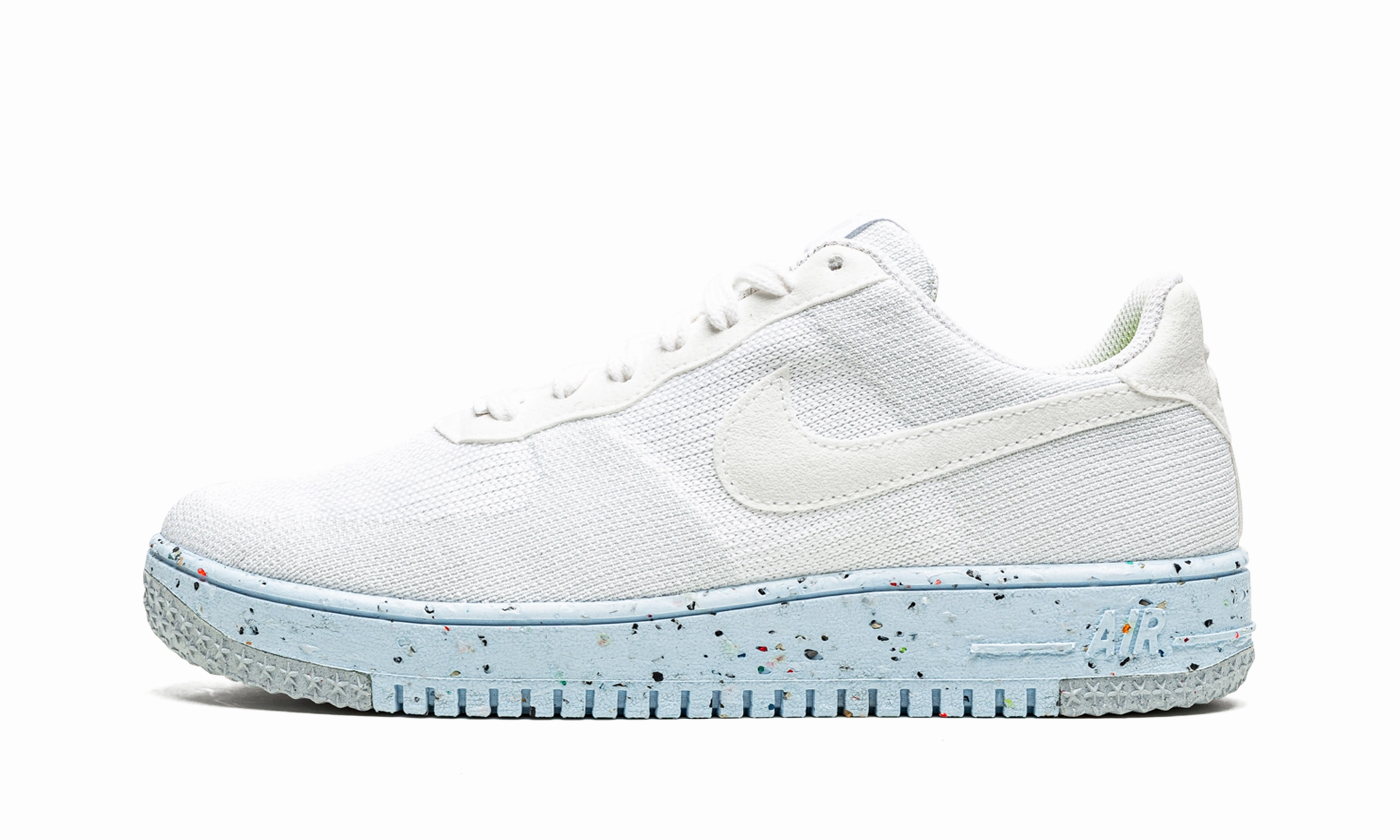 AIR FORCE 1 CRATER FLYKNI MNS WMNS "White" Current Hike Anti   Slip Feature