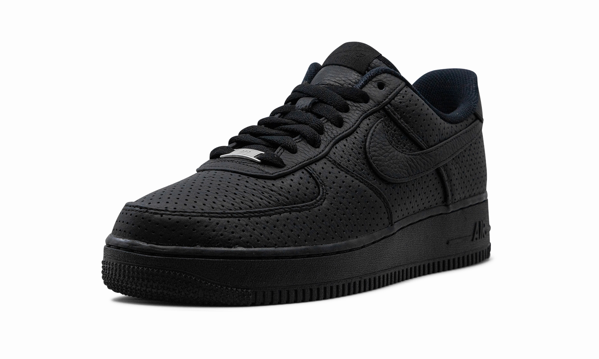 Air Force 1 Low SP "Triple Black Perforated" Effortless Walk