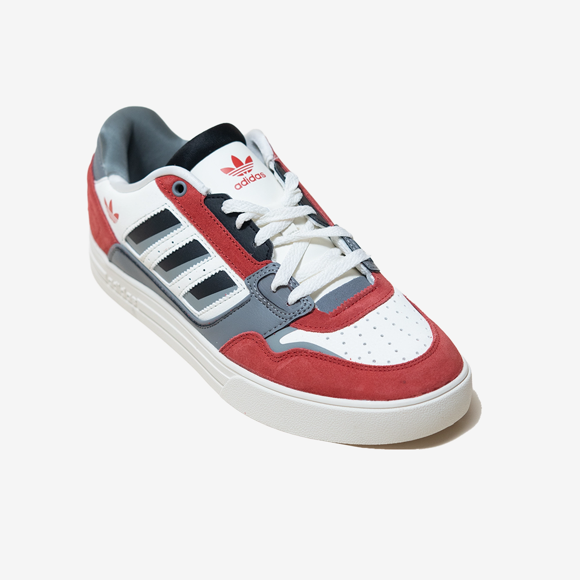 City Living Adidas | DROP STEP LOW 2.0 { OWHITE/GRETHR/COLRED