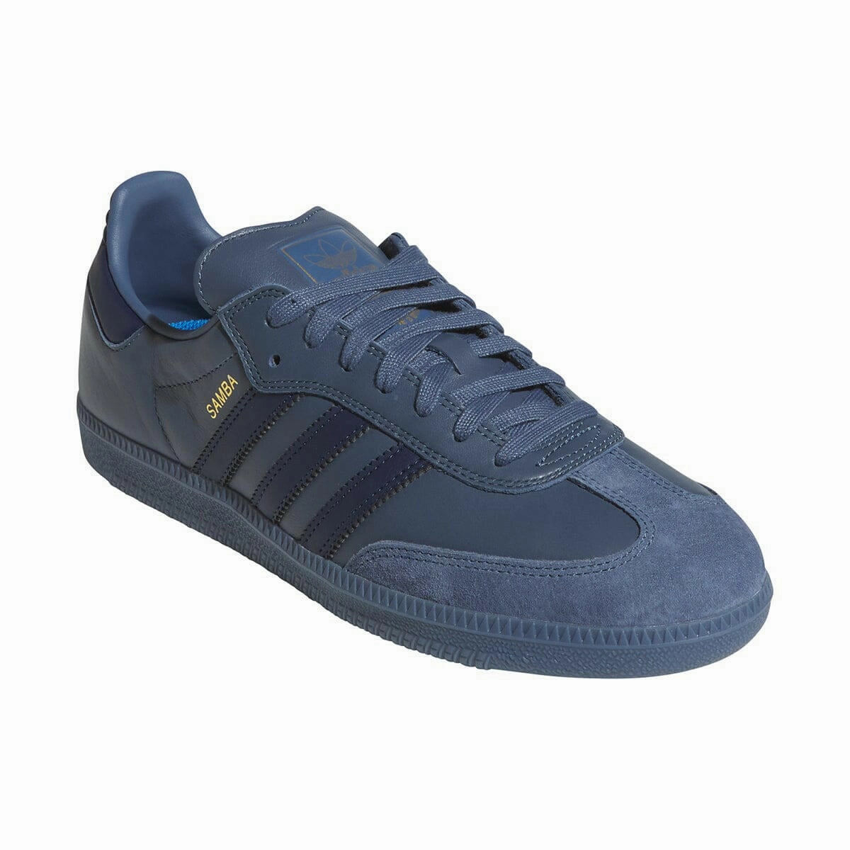 Adidas - Samba Adv Shoes Preloved Ink/Gold Metallic carbon fiber plate
