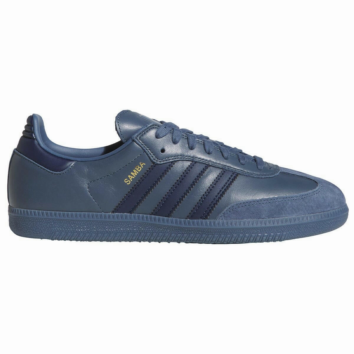 Indoor Use Adidas - Samba Adv Shoes Preloved Ink/Gold Metallic