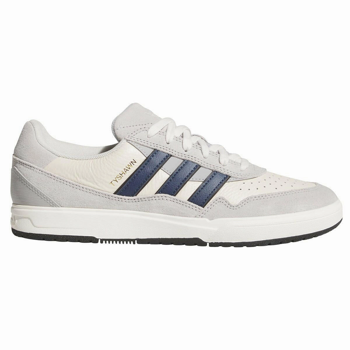 Plush flexibility Anti Slip Feature Adidas - Tyshawn II Shoes Grey/Navy/White