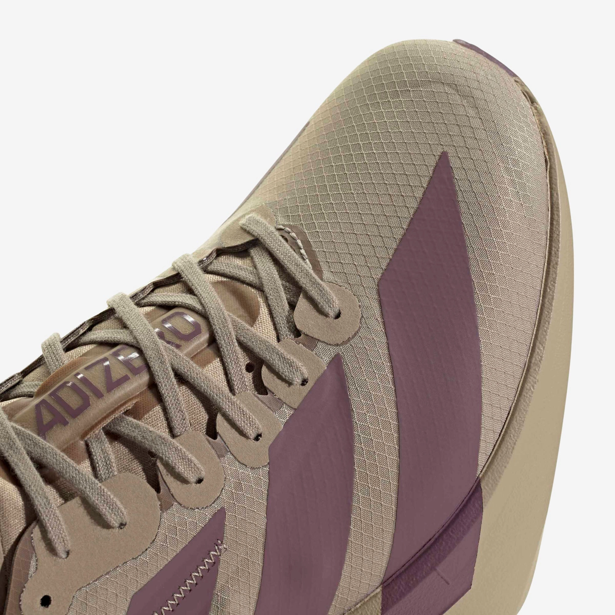 adidas Adizero Adios Pro 4 Blanch Cargo / Shadow Fig - Iron Metallic Quick Dry Innersock