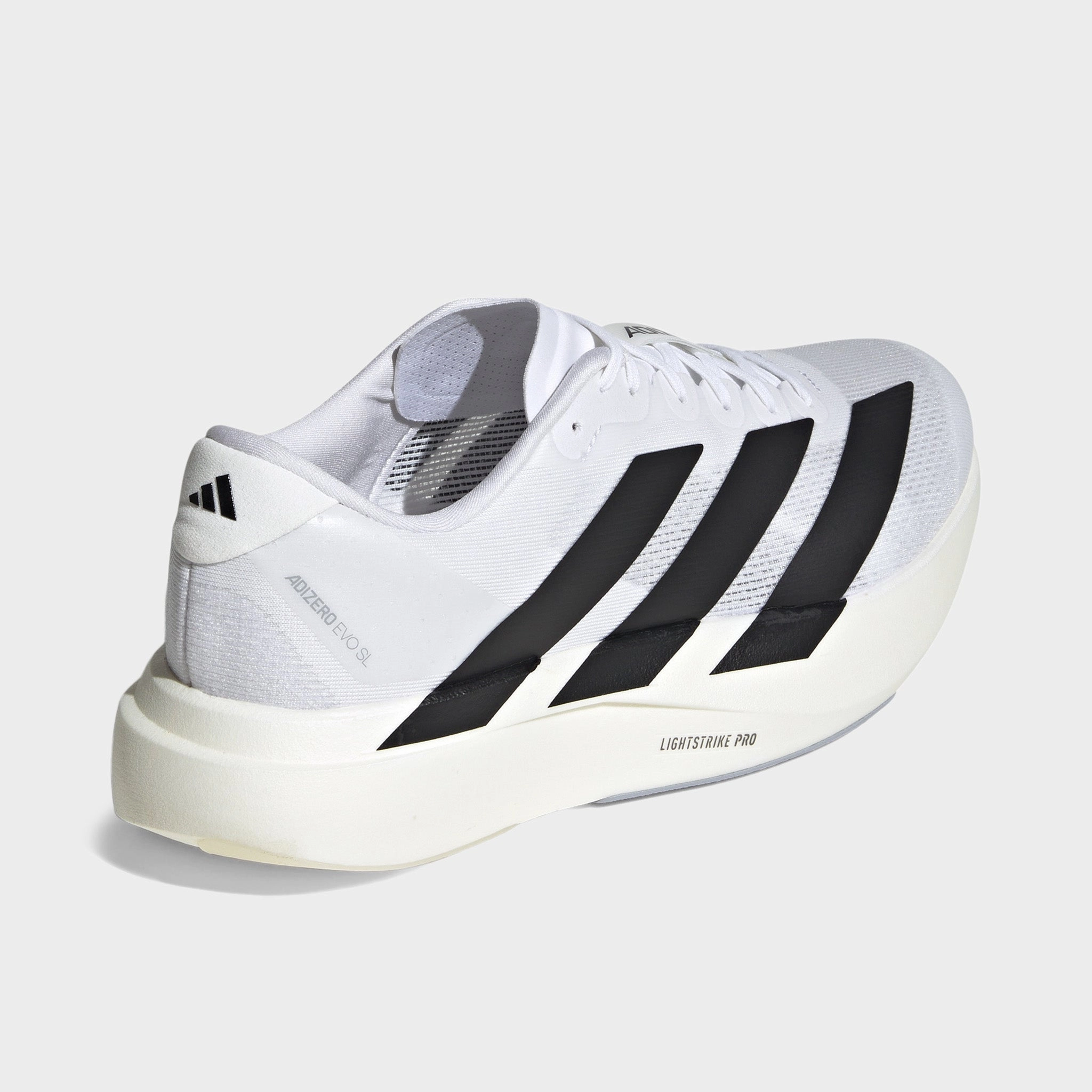adidas Adizero EVO SL / Cloud White / Core Blac Travel Friendly Foam Injection Molding