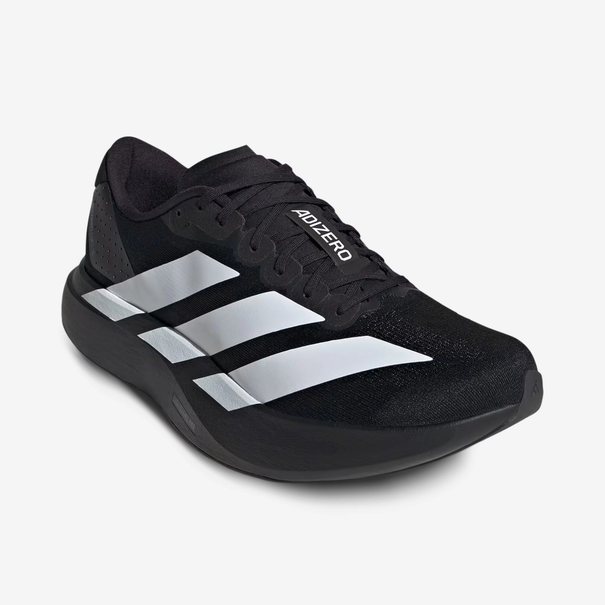 adidas Adizero Evo SL Core Black / Cloud White - Core Black buckle - strap shoes cyberpunk - themed running option