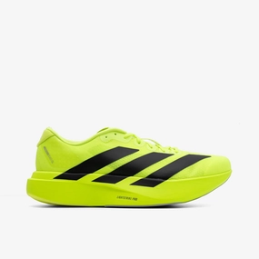 Long Wear Comfort adidas Adizero EVO SL Lucid Lemon / Core Black - Metallic Silver