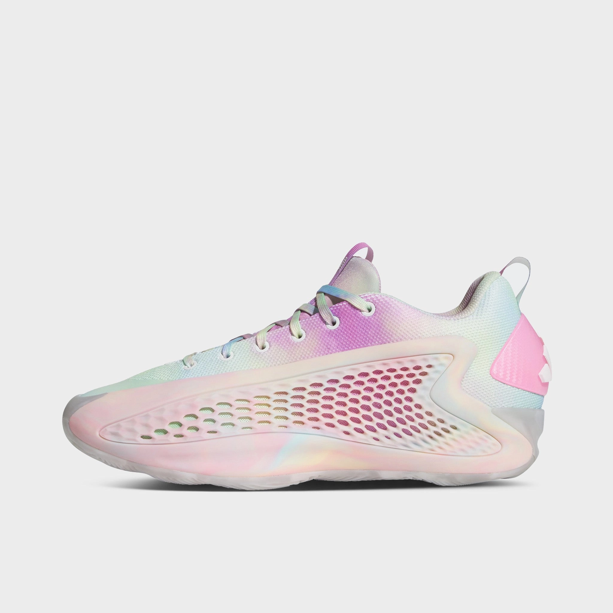 Dynamic Flex Zones Street Trail adidas Anthony Edwards 1 Low Cloud White / Acid Orange - Bliss Pink