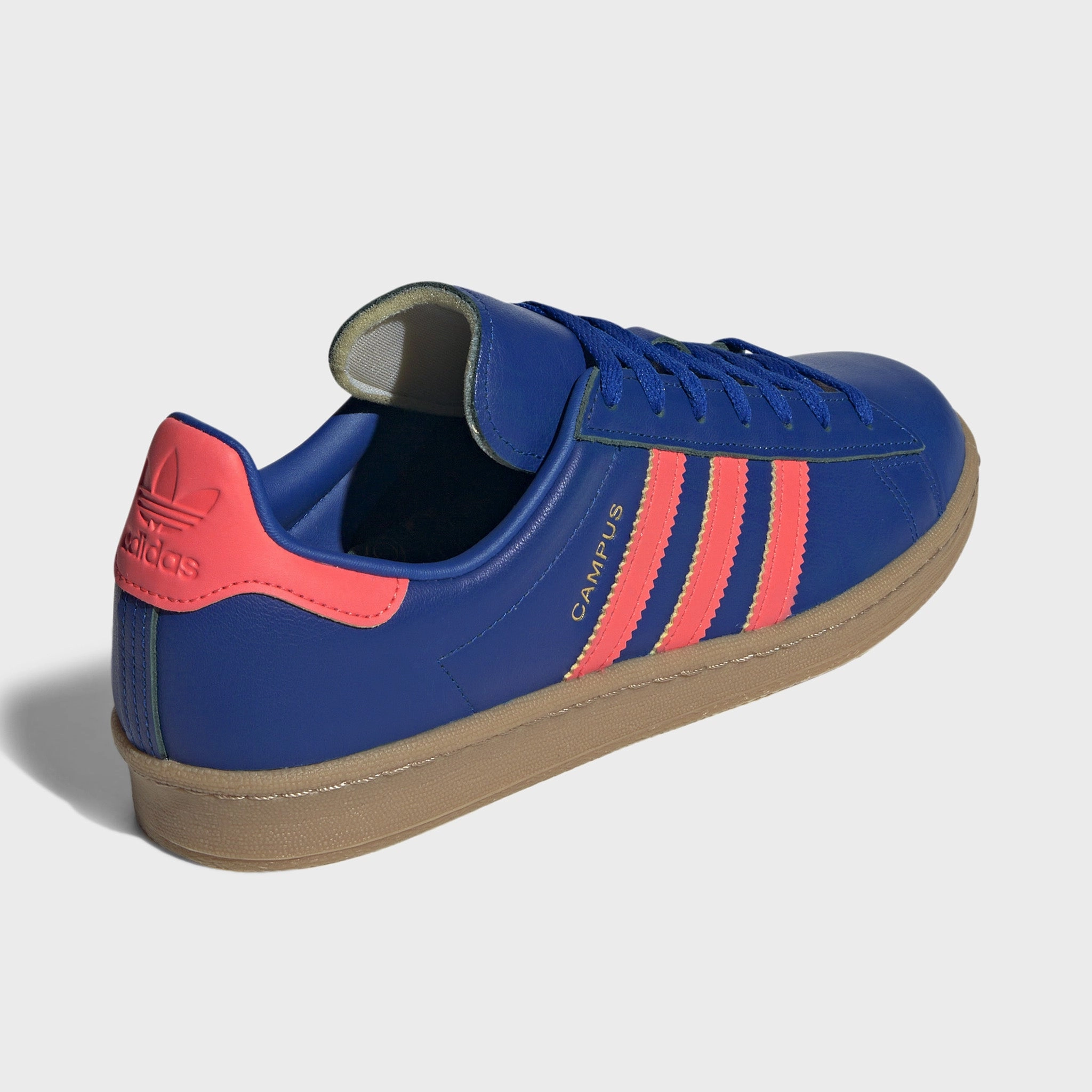 adidas Campus 80s Collegiate Royal / Solar Red - Gum Airflow Ventilation Abrasion Resistant Toe Caps