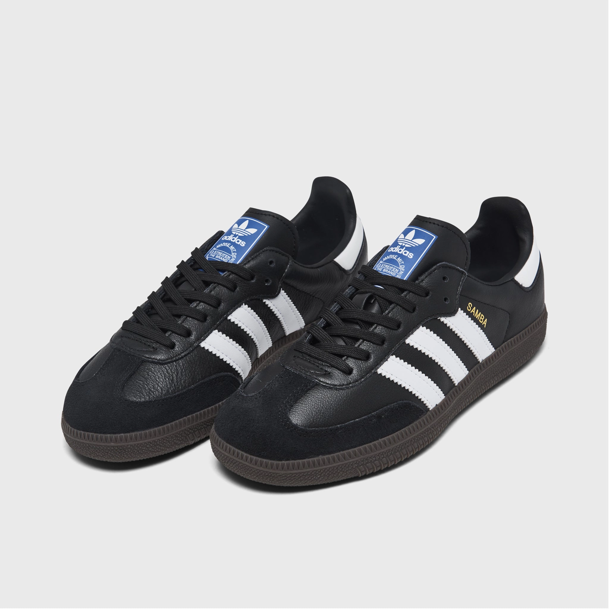 adidas Children's Samba OG Core Black / Footwear White - Gum Stability