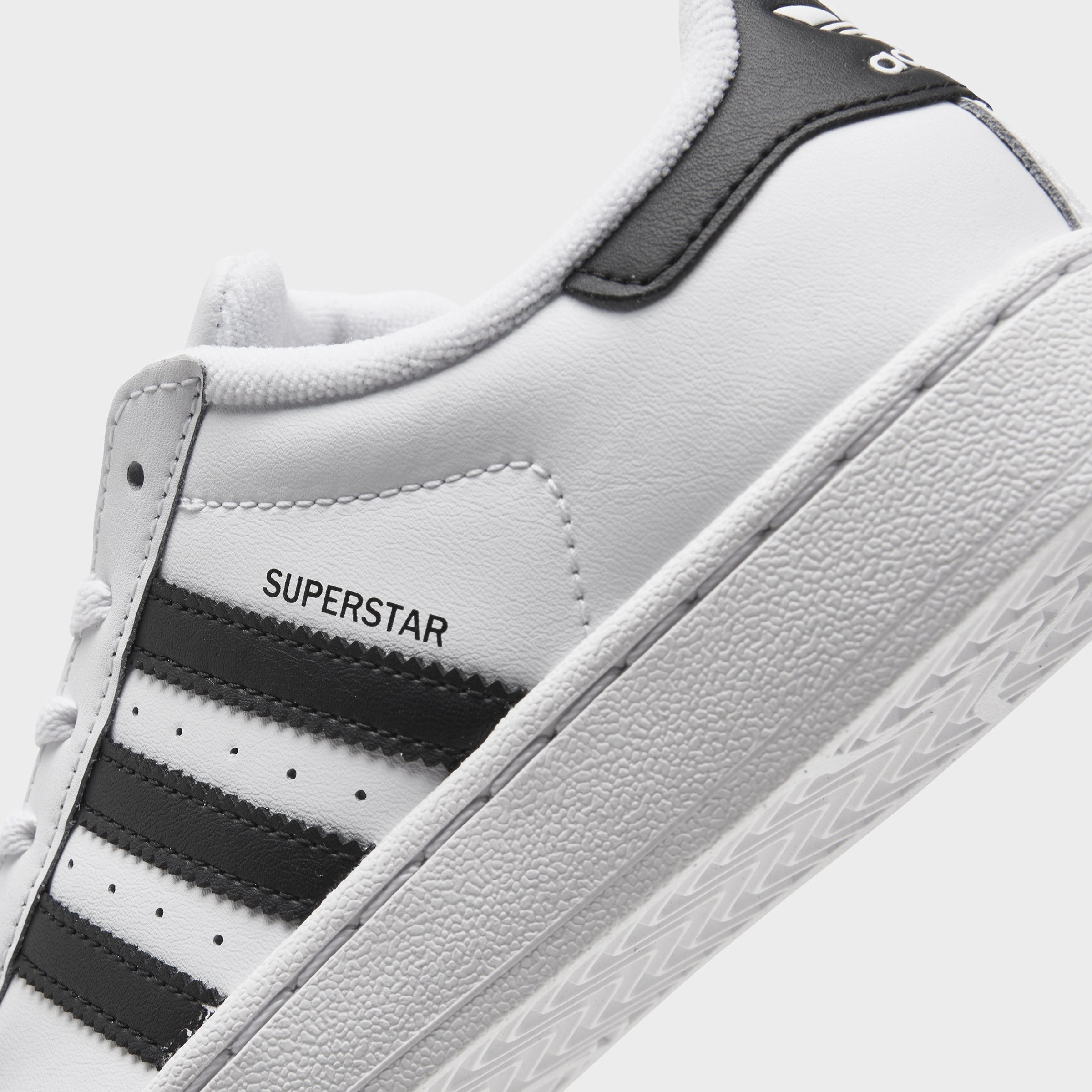 adidas Children's Superstar 2 Footwear White / Core Black Synthetic Leather Panels Thermoregulating