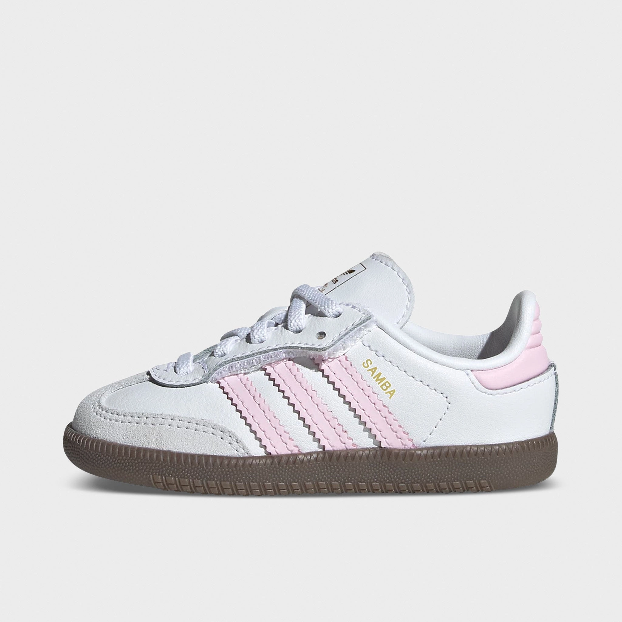 adidas Infants' Samba OG White / Cloud Pink - Gum Thermoplastic Plate