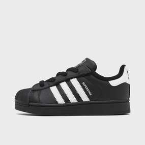 Low Zone adidas Infants' Superstar II Black / White