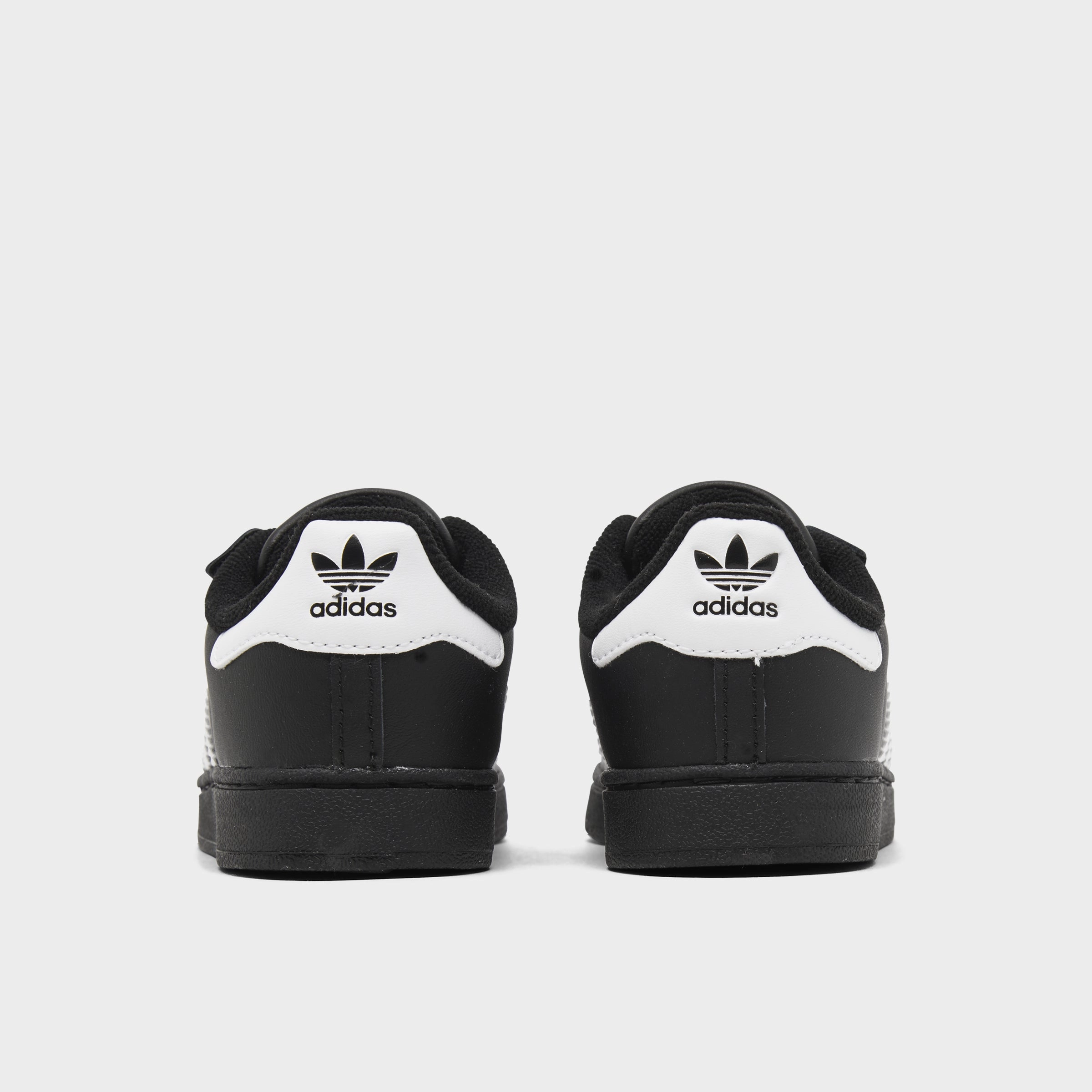 adidas Infants' Superstar II Black / White Zero Drop Platforms