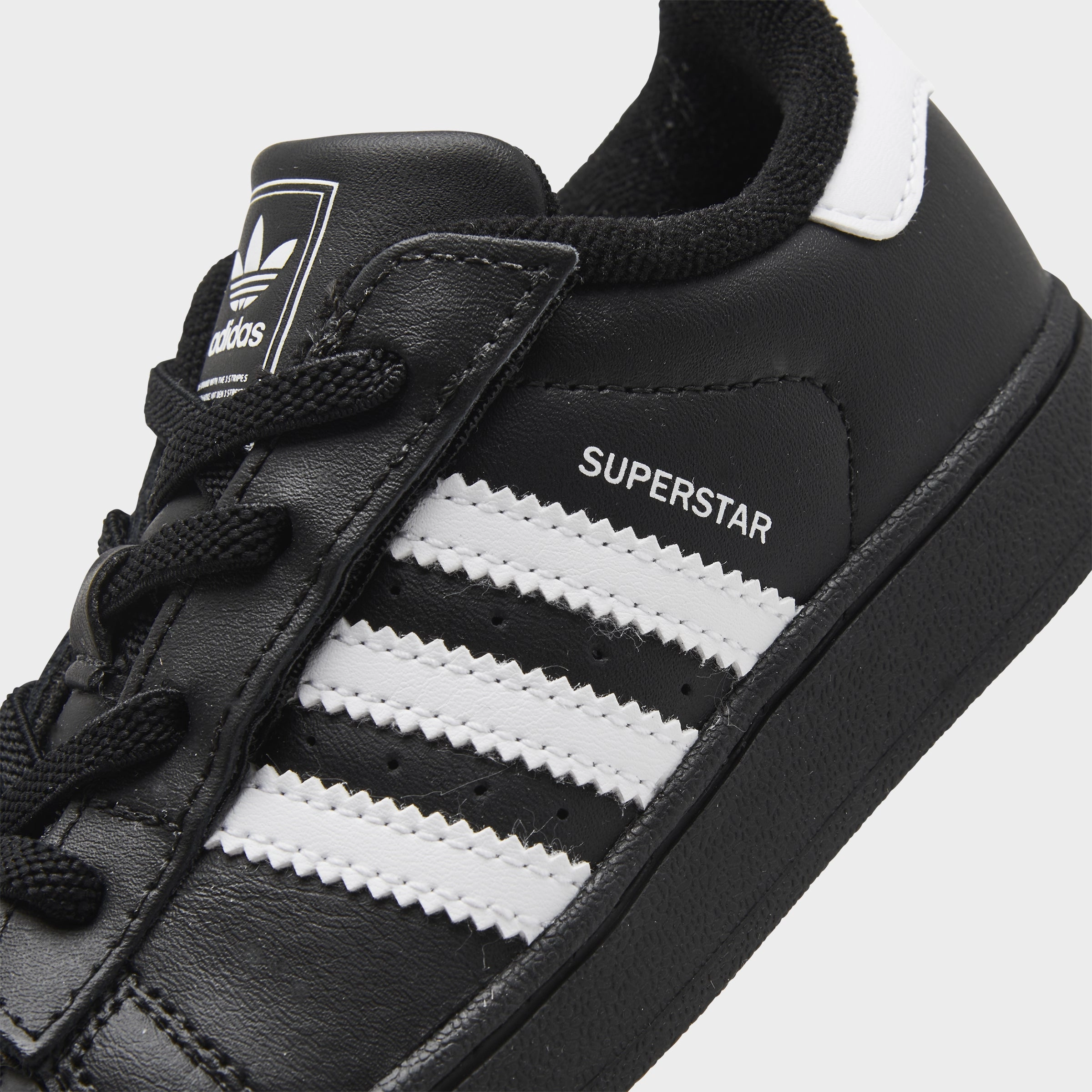 City Fit adidas Infants' Superstar II Black / White