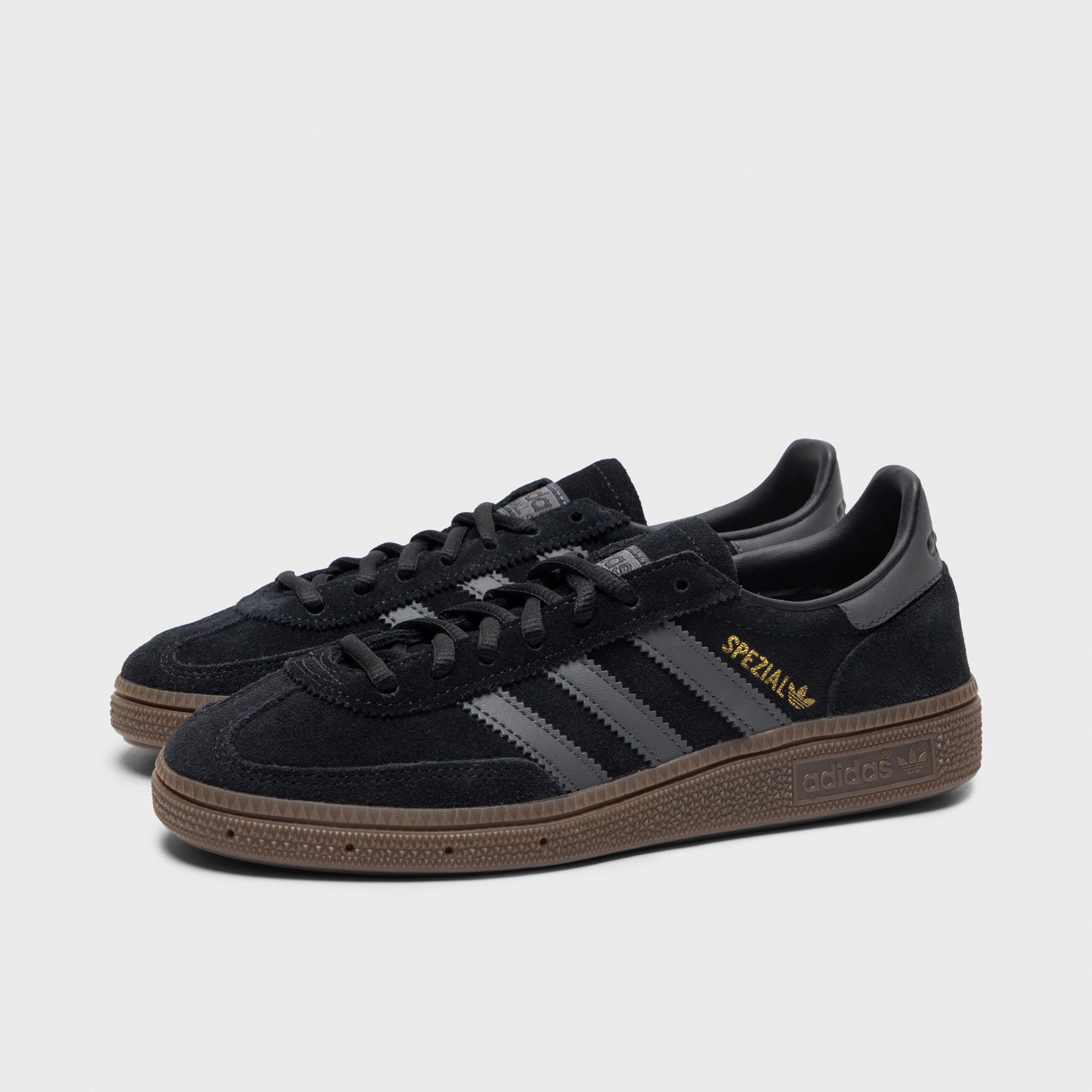 Hyper Breathable Upper Cool Look adidas Juniors' Handball Spezial Black / Grey - Gum