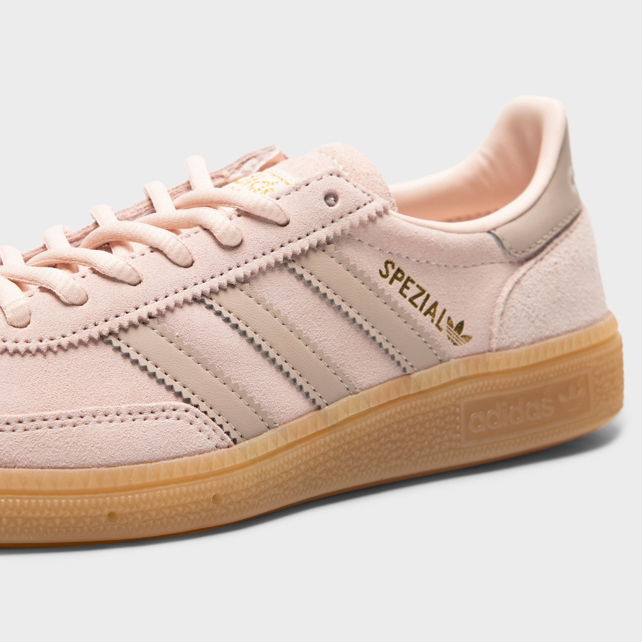 Dynamic Fit Construction Power Stride adidas Juniors' Handball Spezial Wonder Quartz / Wonder Taupe - Gum