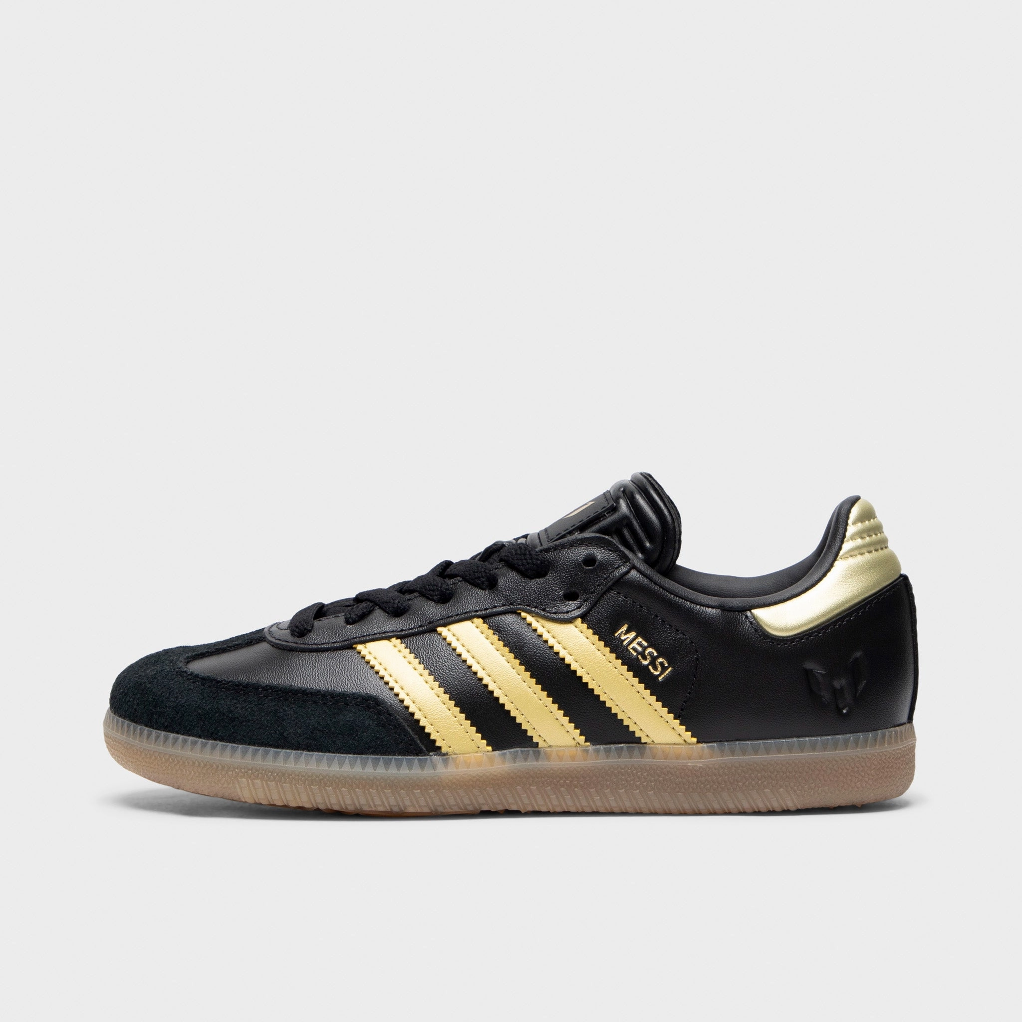 Everyday Movement adidas Juniors' Samba Messi Core Black / Gold Metallic - Gum