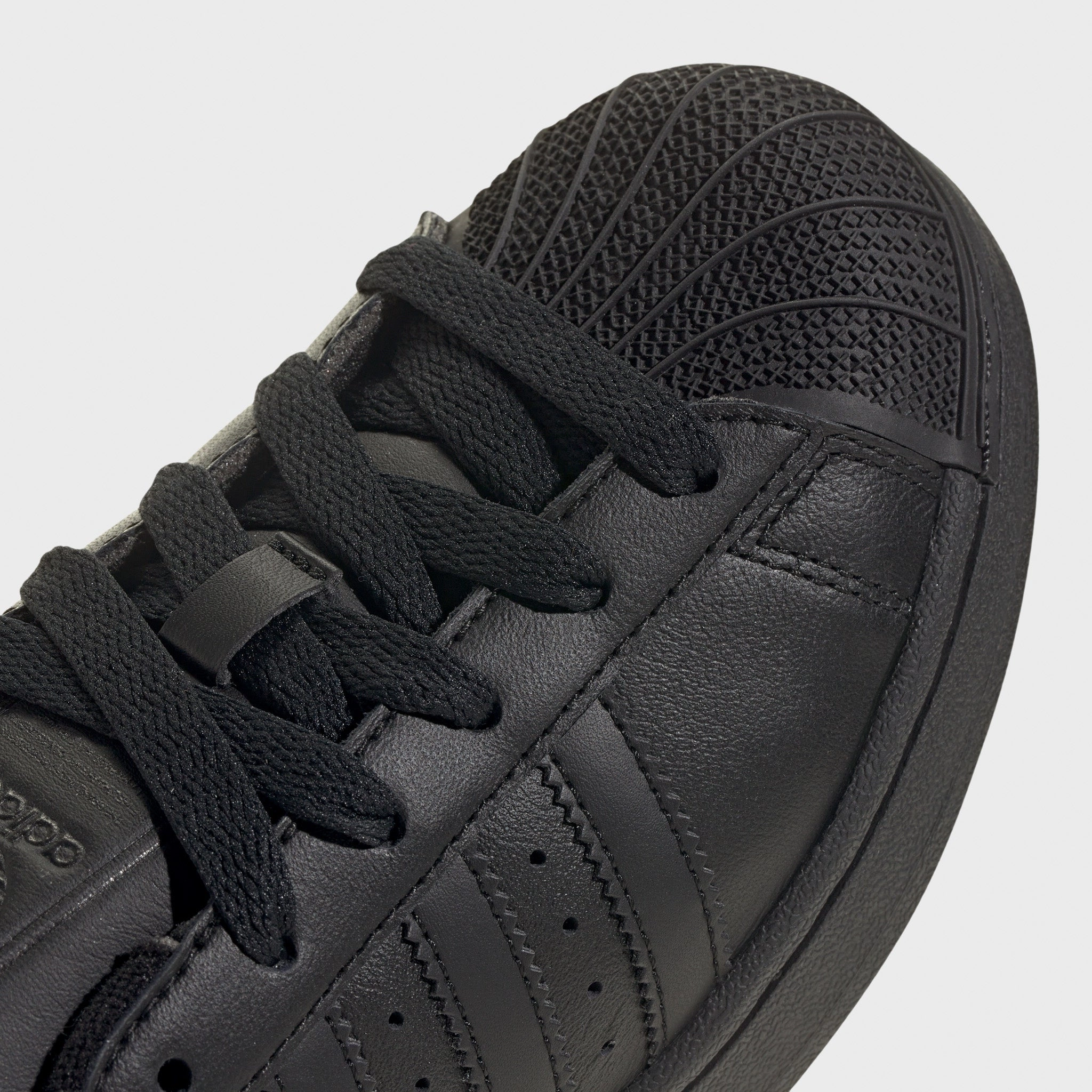 adidas Juniors' Superstar II Core Black / Core Black - Core Black Sportswear Choice Iconic support