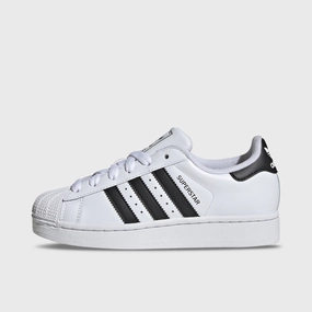 SuedeUpper adidas Juniors' Superstar II Footwear White / Core Black