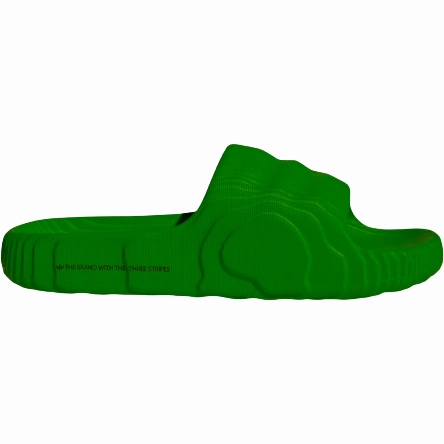 Gait Optimized All-weather chic Adidas Men's Adilette 22 Slides - Green / Black