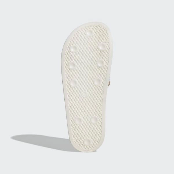 Responsive Rebound Adidas Men's Adilette Slides - Magic Beige / Cloud White / Off White