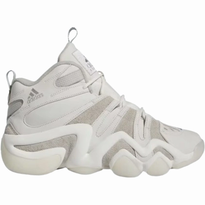 Multi Density Sole Active Zone Adidas Men's Crazy 8 Shoes - Off White / Sesame