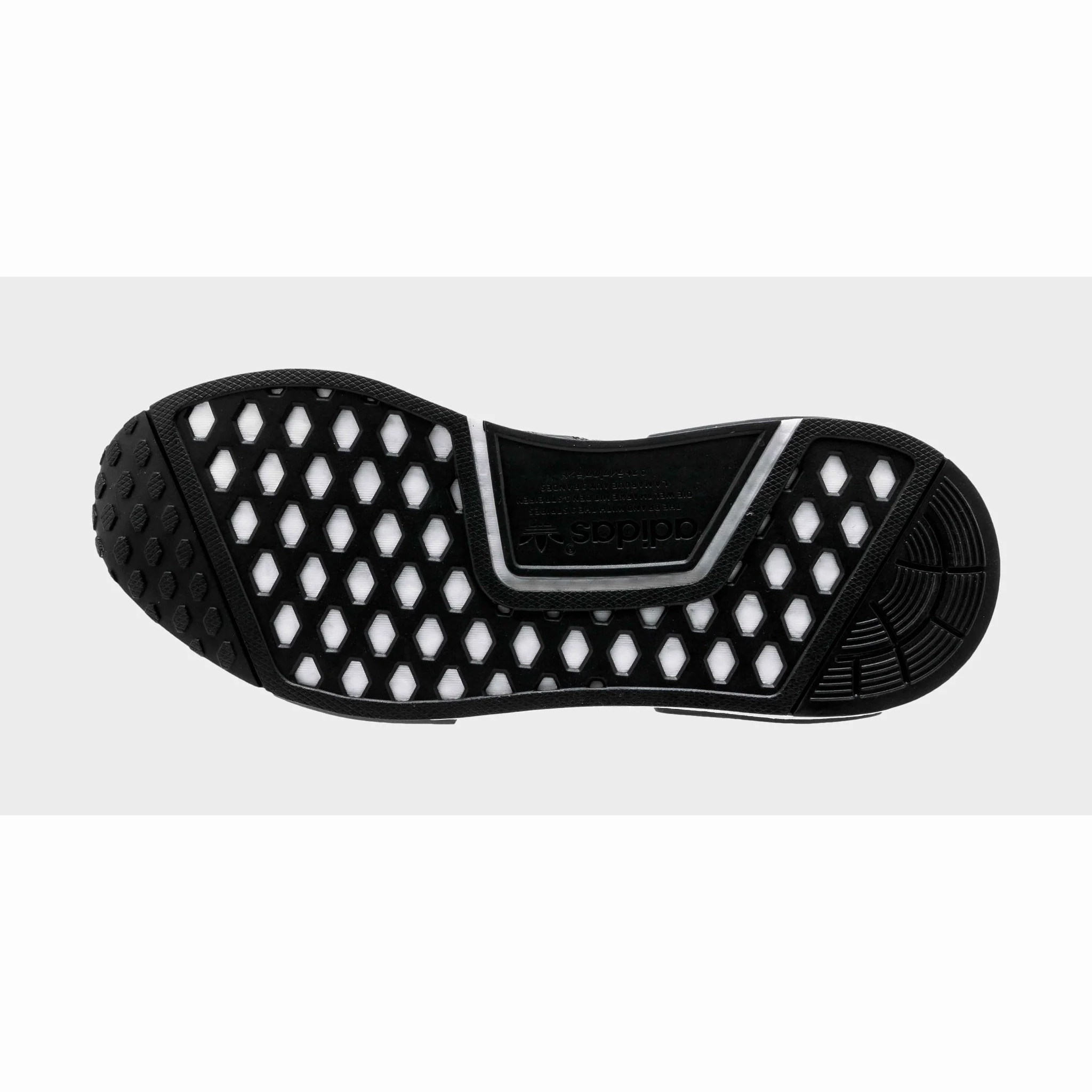 Adidas Men's NMD R1 Shoes - Core Black / Carbon / White Minimalist Lacing Shift Friendly