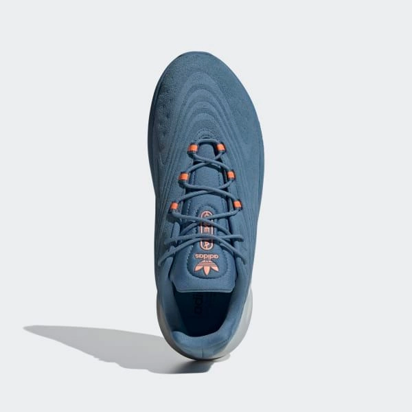 Adidas Men's Ozelia Shoes - Altered Blue / Light Solid Grey / Beam Orange Easy Movement