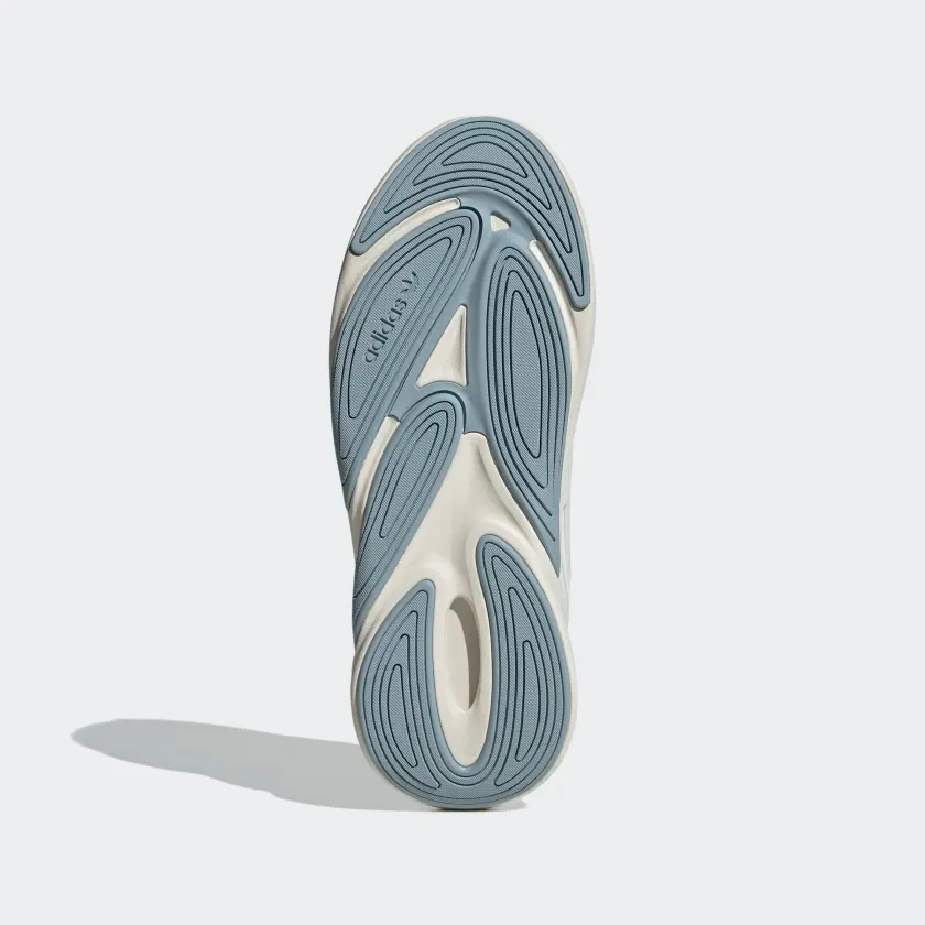 Soft Collar Lining Adidas Men's Ozelia Shoes - Off White / Aluminium / Magic Grey