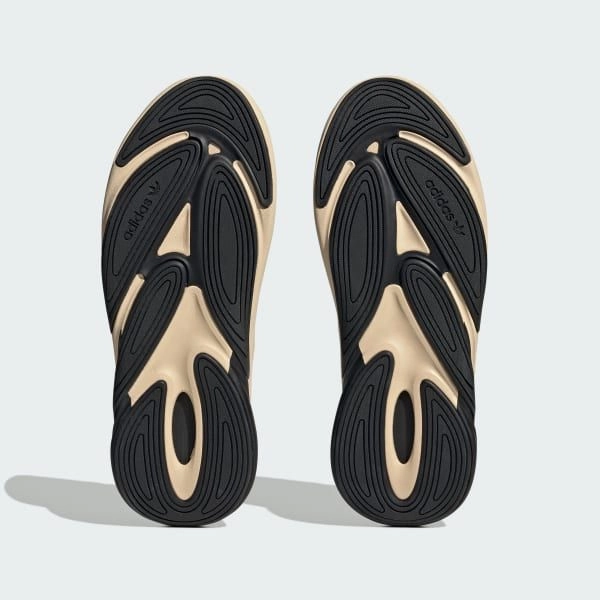 Seamless Upper Adidas Men's Ozelia Shoes - Sand Strata / Black