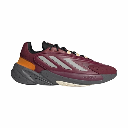 Adidas Men's Ozelia Shoes - Victory Crimson / Grey Two / Core Black Shock Dispersing Plate