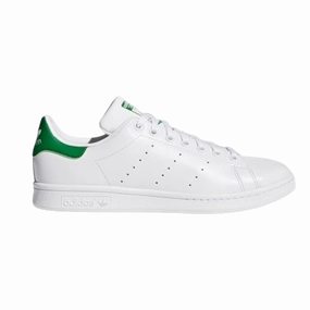 Adidas Men's Stan Smith Shoes - Cloud White / Core White / Green Compact Design