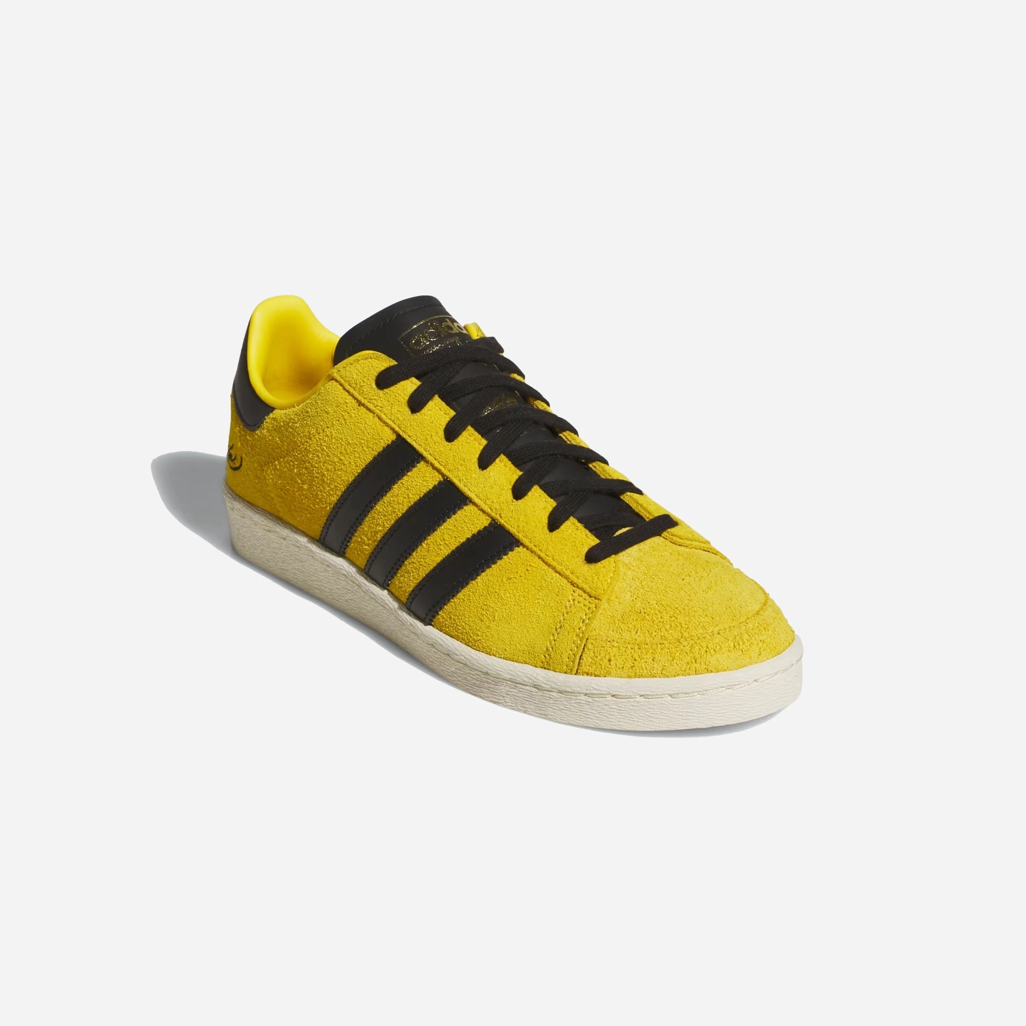Comfort Laces Shock Diffusing ADIDAS ORIGINALS | BRUCE LEE X ADIDAS JABBAR LO "GAME OF DEATH" { YELLOW/CORE BLACK/CREAM WHITE