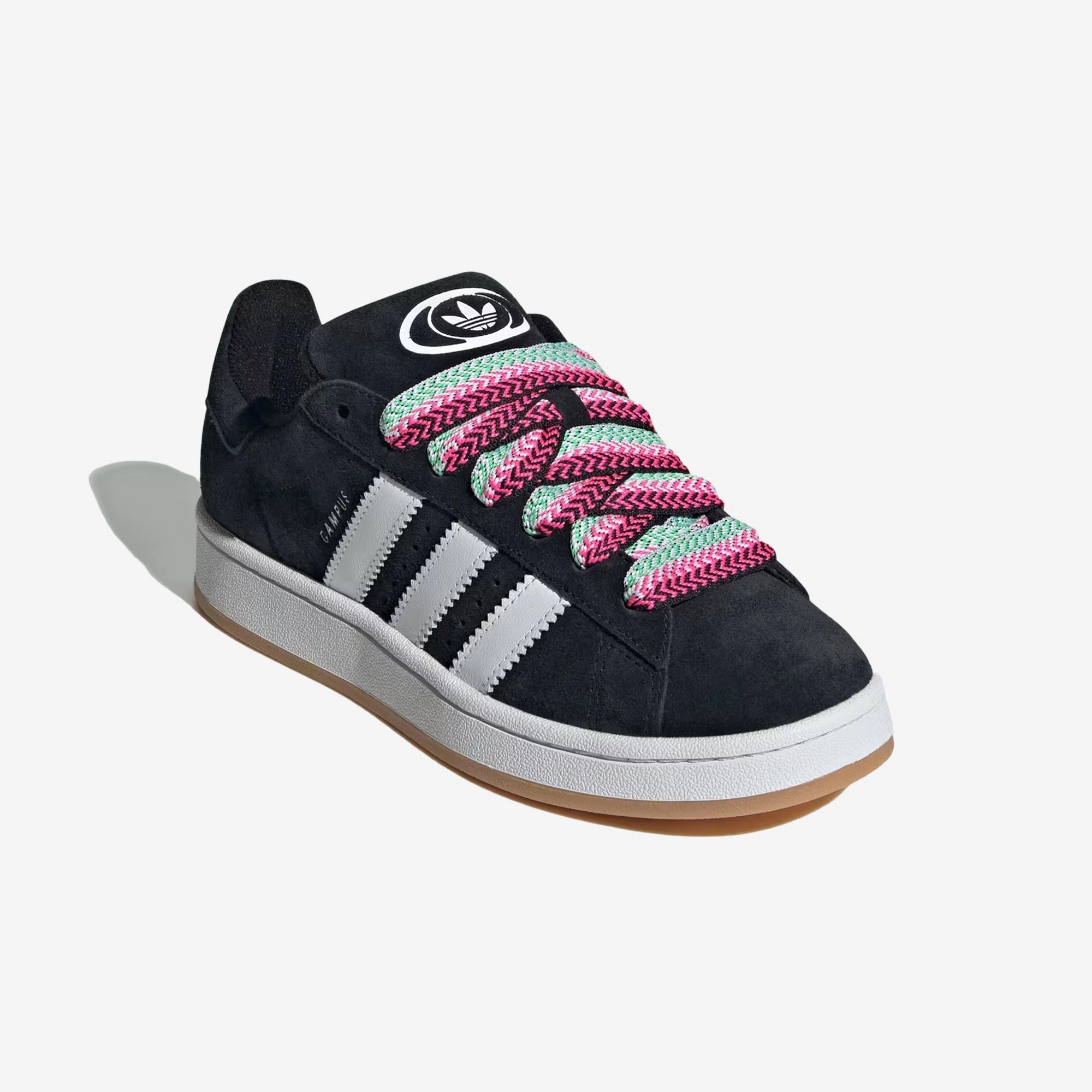 Adidas Originals | CAMPUS 00S { CORE BLACK/LUCID PINK/CLOUD WHITE Wide toe box