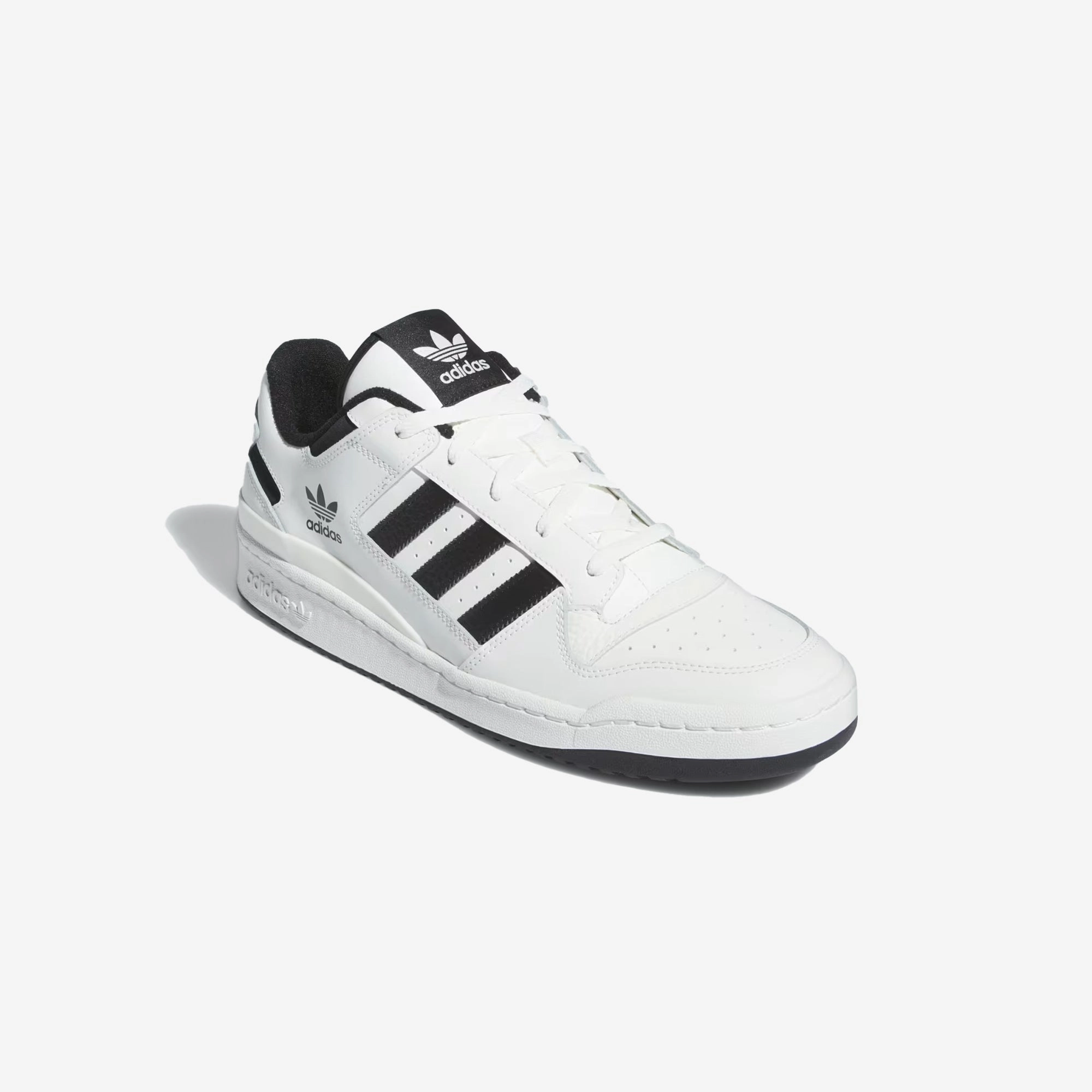 Weightless Running Tech Quick Form ADIDAS ORIGINALS | FORUM LOW CL { CORE WHITE/CORE BLACK