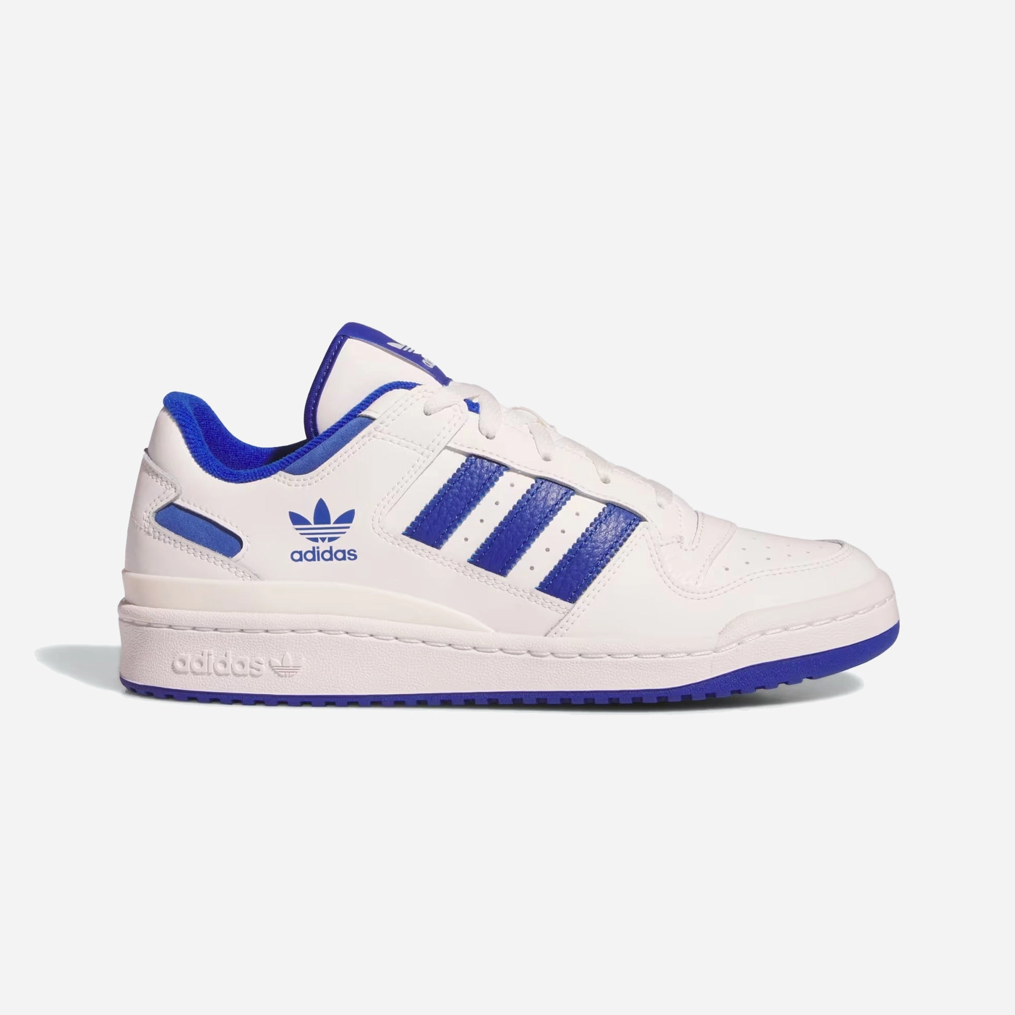 ADIDAS ORIGINALS | FORUM LOW CL { CORE WHITE/ TEAM ROYAL BLUE/ CORE BLUE Trail Comfort