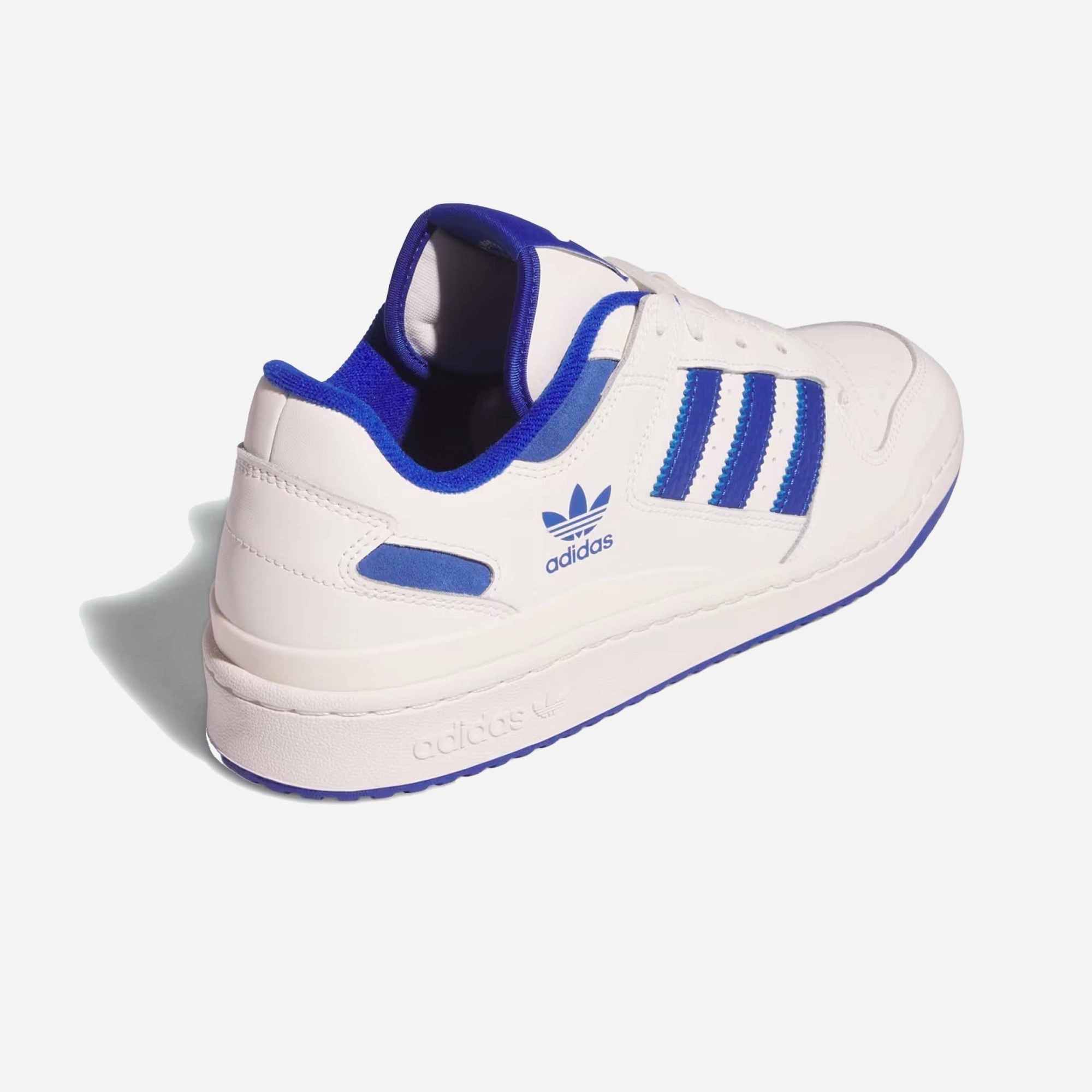 Quick Adjustment Long Comfort ADIDAS ORIGINALS | FORUM LOW CL { CORE WHITE/ TEAM ROYAL BLUE/ CORE BLUE