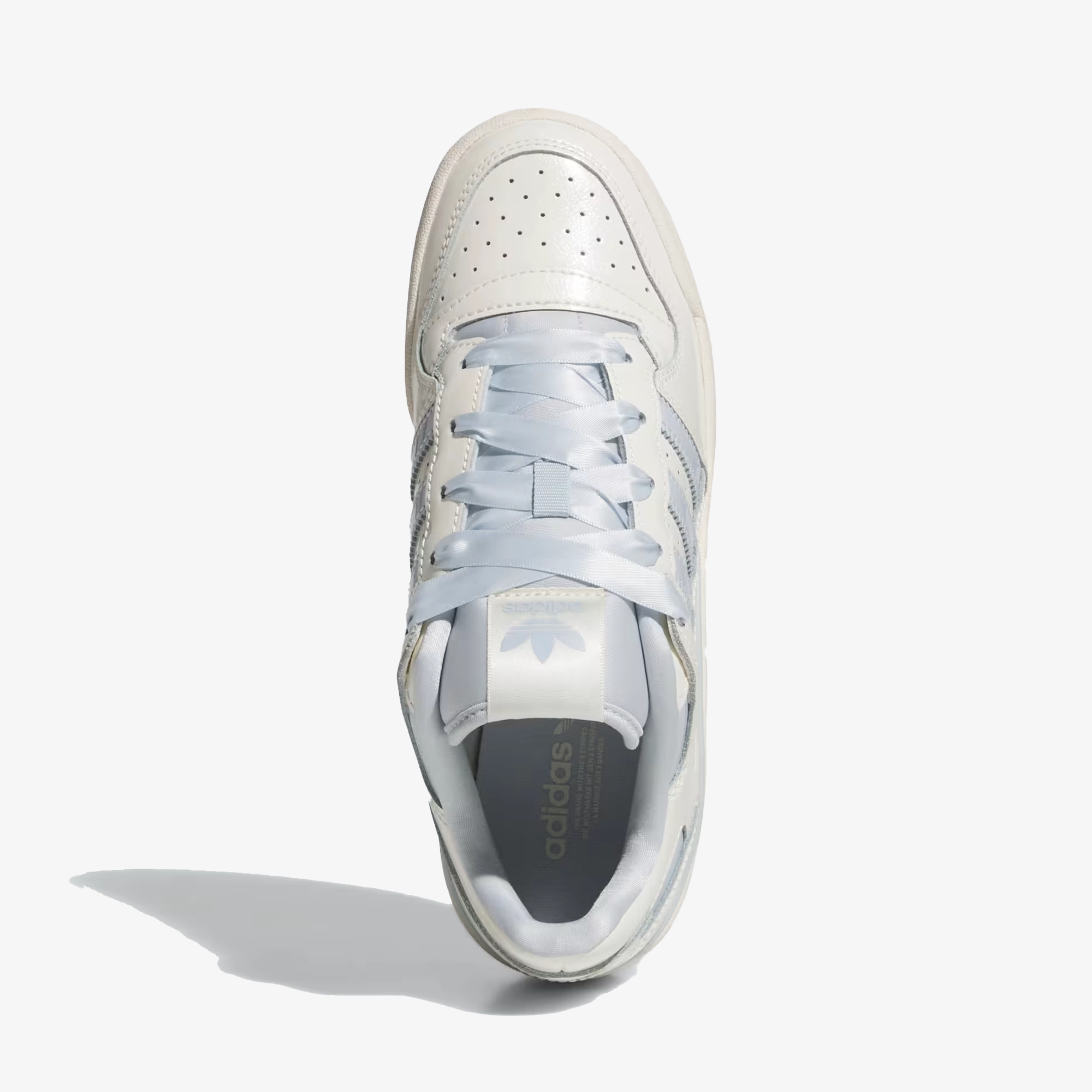 Street Use ADIDAS ORIGINALS | FORUM LOW CL { OFF WHITE/HALO BLUE/OFF WHITE