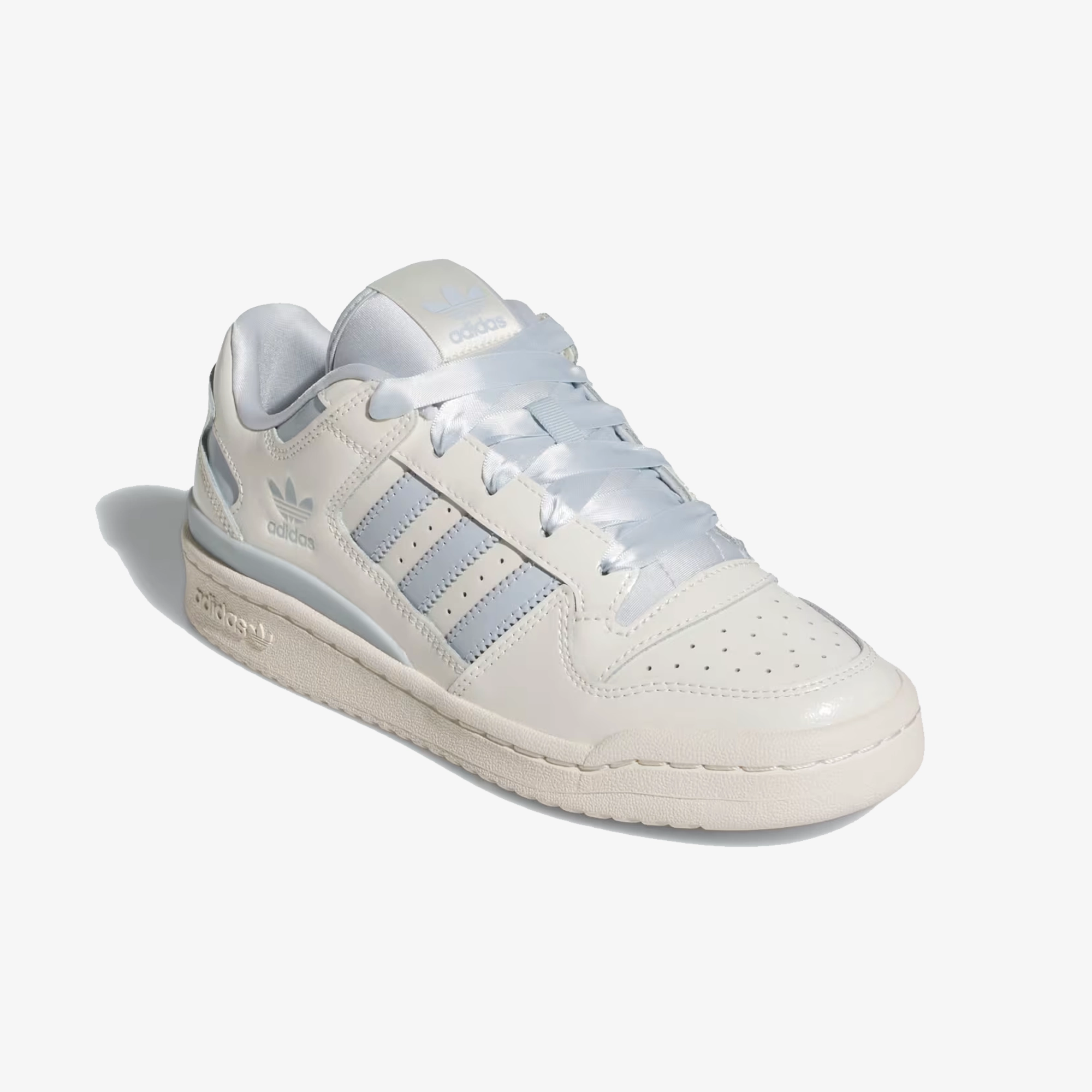 Trendy Performance Trekking Fit ADIDAS ORIGINALS | FORUM LOW CL { OFF WHITE/HALO BLUE/OFF WHITE
