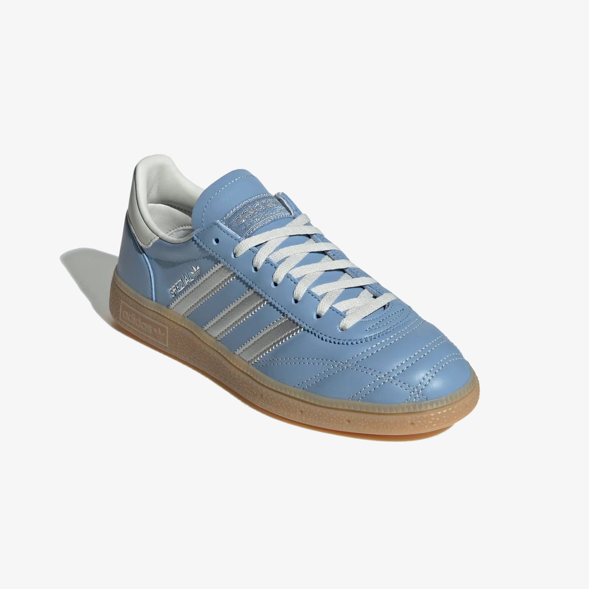 Water Resistant Construction Adidas Originals | HANDBALL SPEZIAL { ASH BLUE/SILVER METALLIC/ORBIT GREY