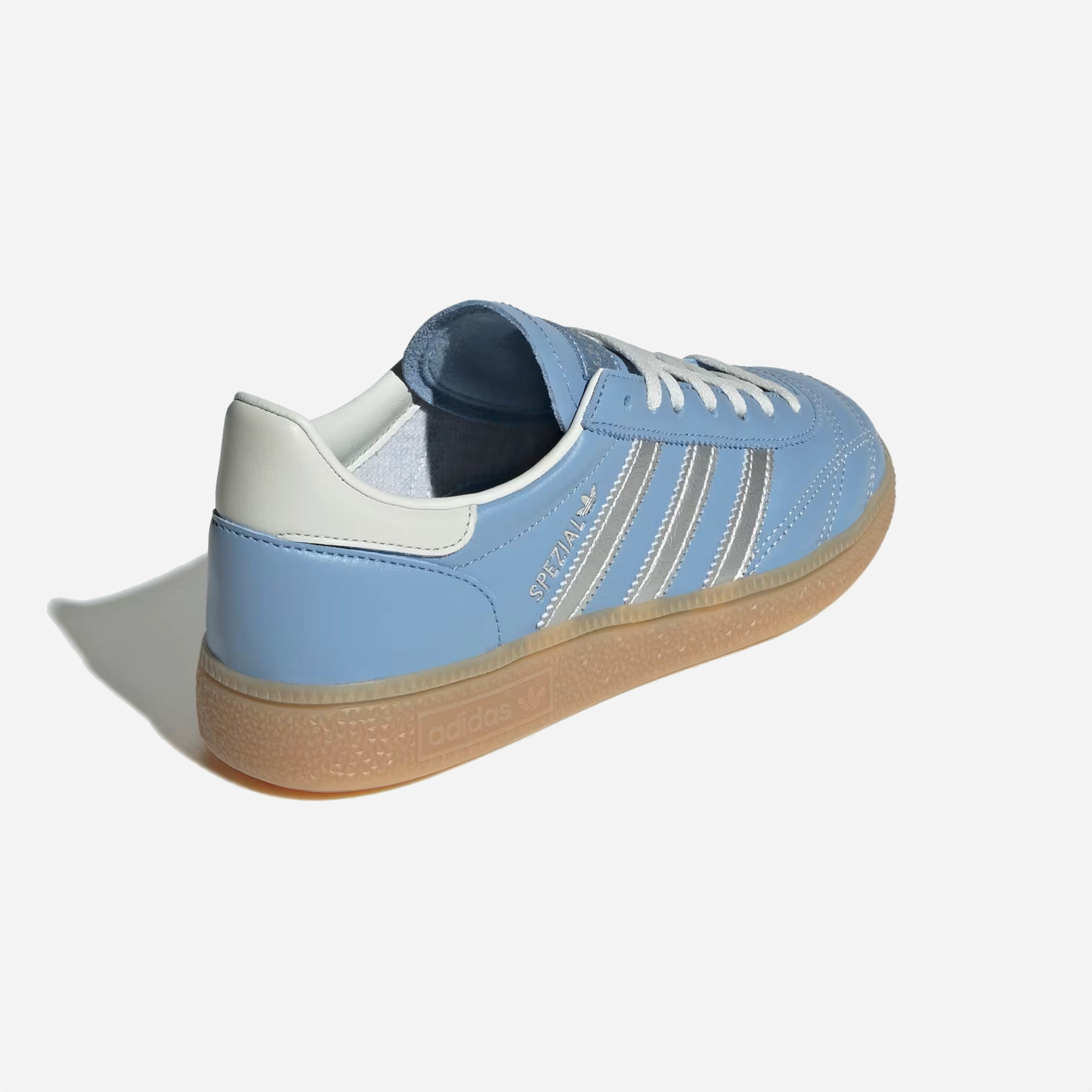 Airflow Ventilation Channels Adidas Originals | HANDBALL SPEZIAL { ASH BLUE/SILVER METALLIC/ORBIT GREY
