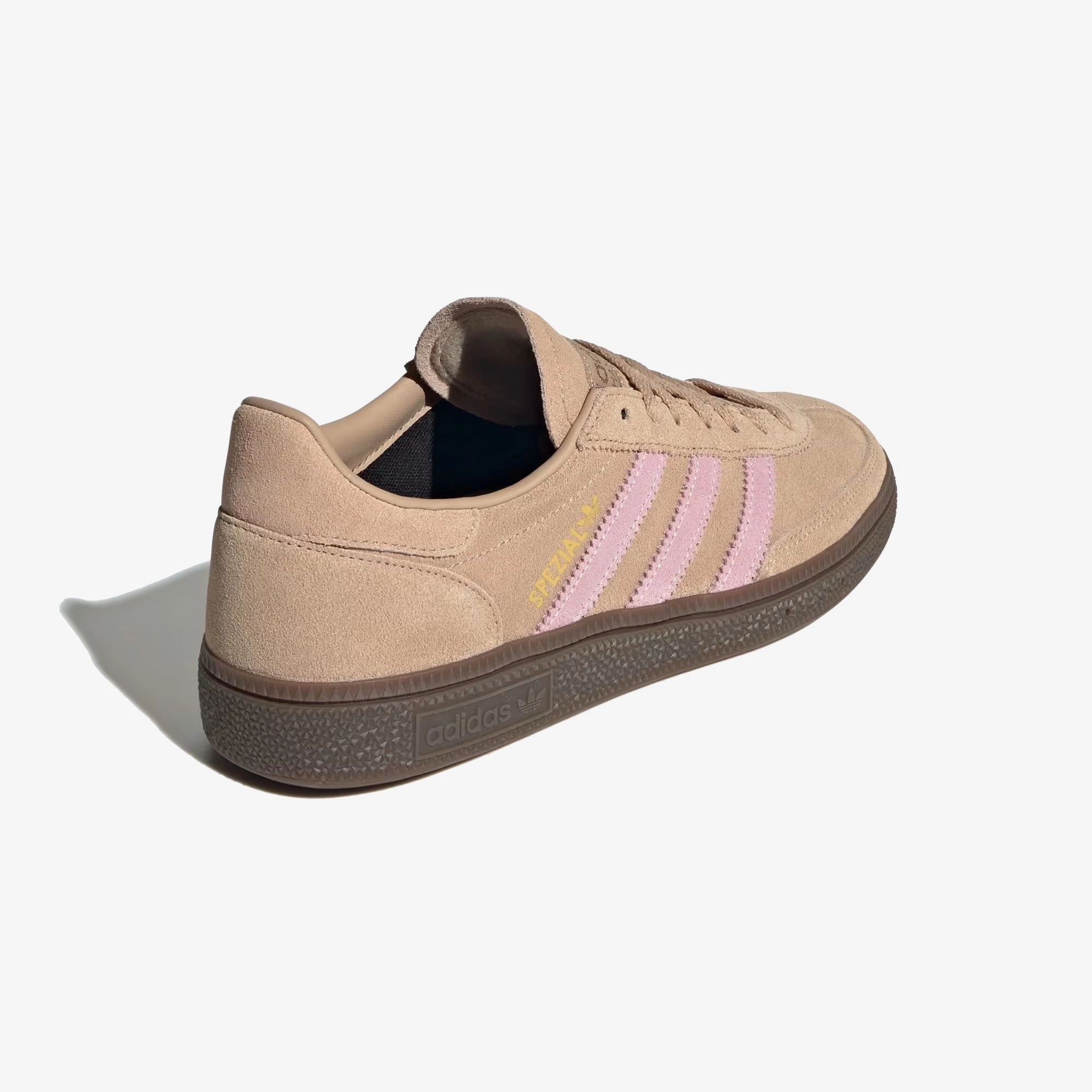 Iconic shock absorption Walk Ease Adidas Originals | HANDBALL SPEZIAL { WARM SANDSTONE/CLEAR PINK/GUM