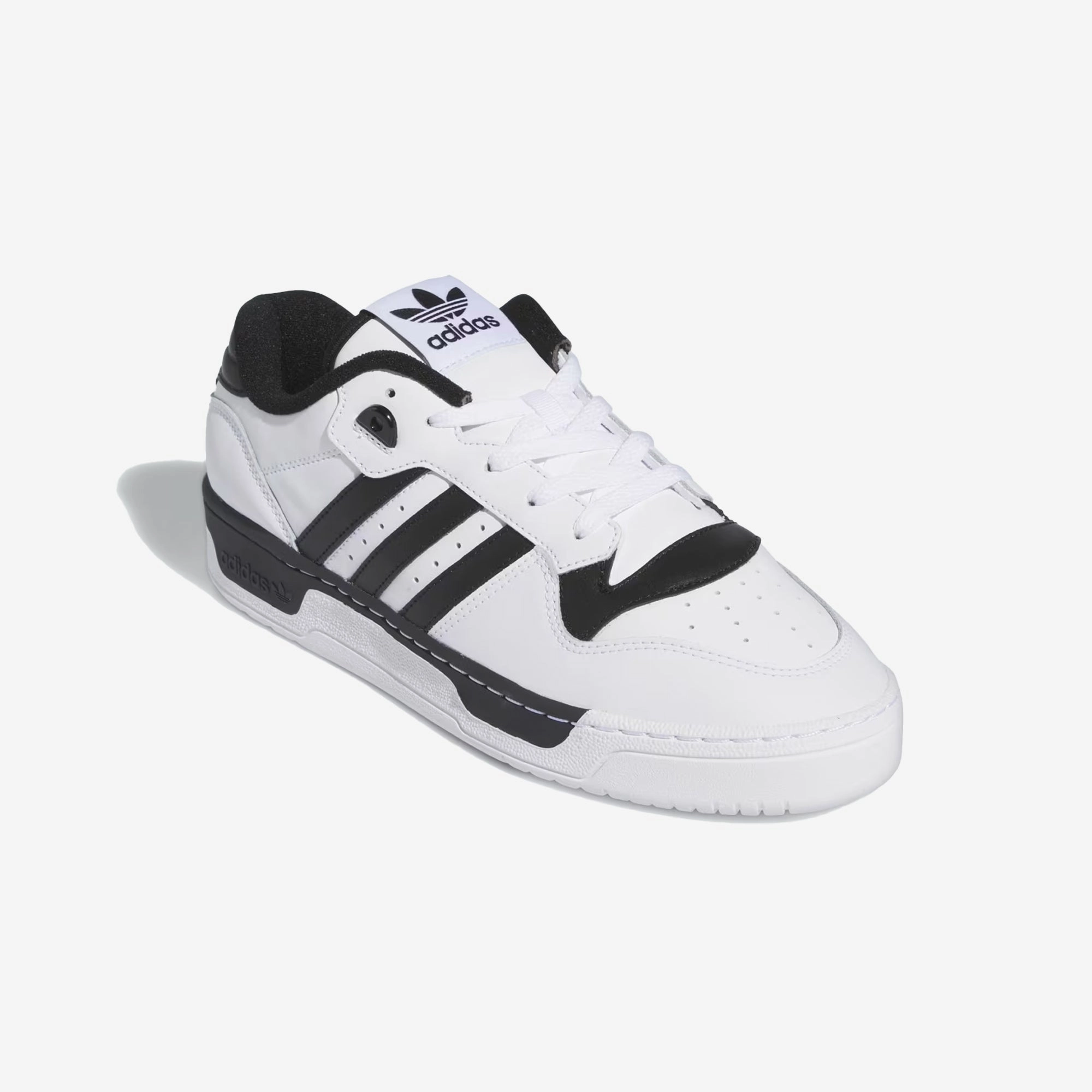 Adidas Originals | RIVALRY LOW { CLOUD WHITE/CORE BLACK Soft Layers