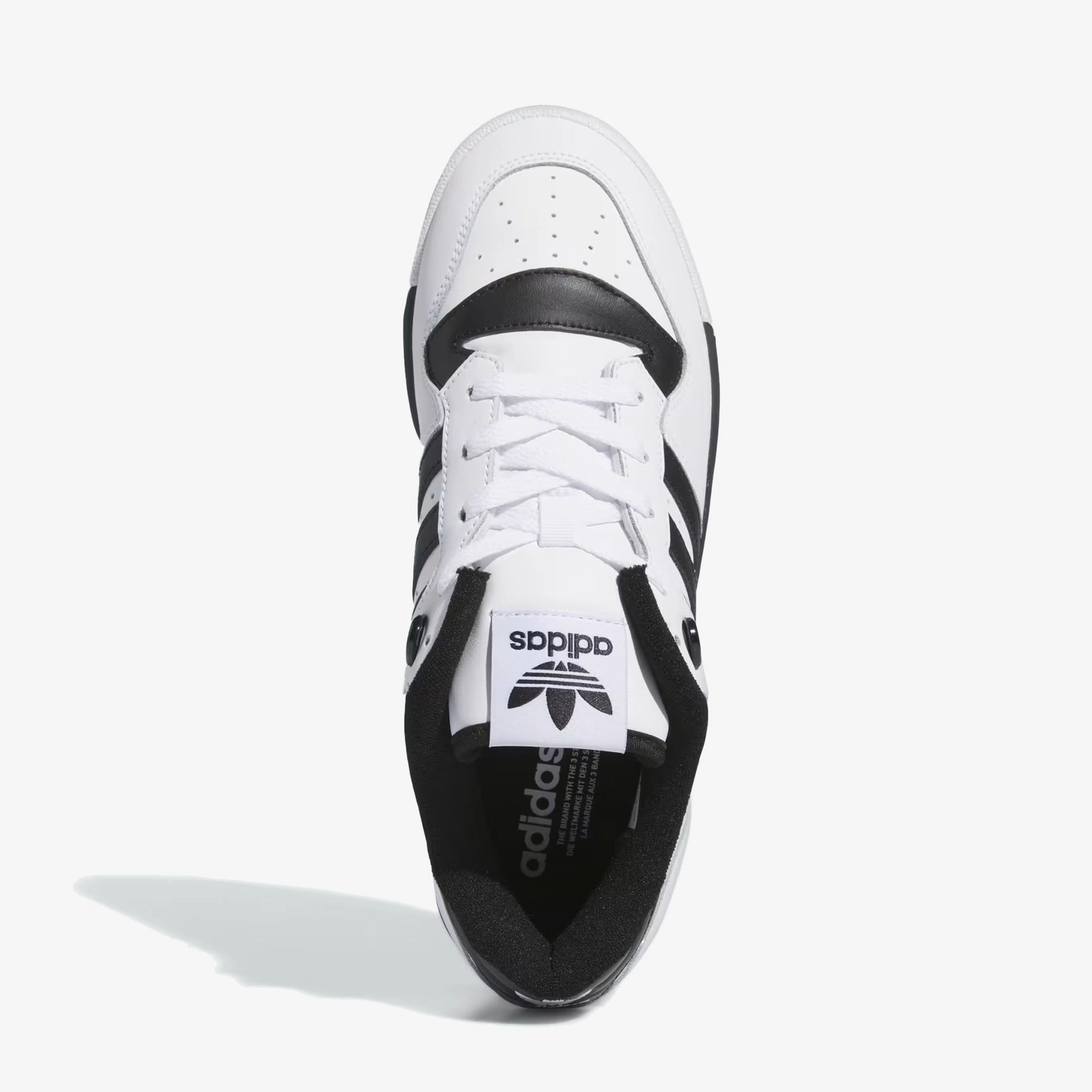Indoor Adidas Originals | RIVALRY LOW { CLOUD WHITE/CORE BLACK