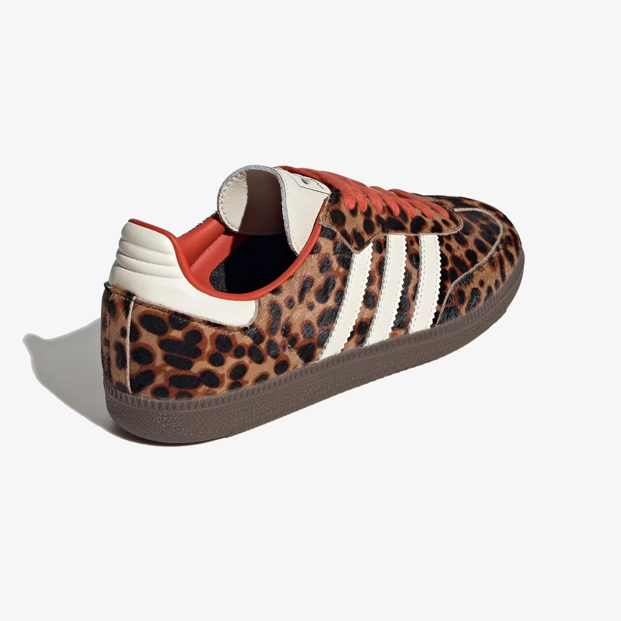 ADIDAS ORIGINALS | SAMBA OG { BROWN / PRELOVED RED / CREAM WHITE Flexible Rubber Sole Ventilated Panels