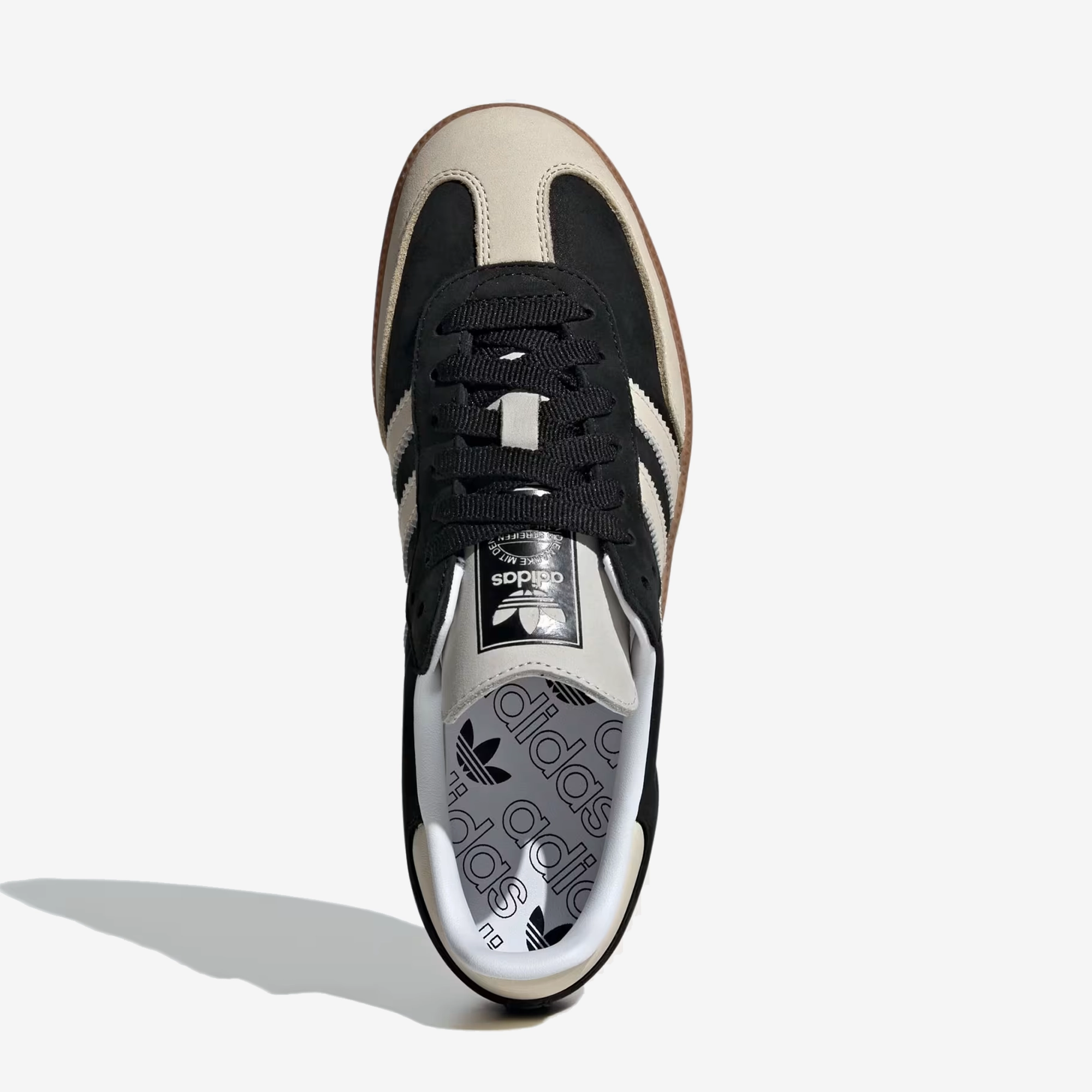 Cool Surface Adidas Originals | SAMBA OG  { CORE BLACK/WONDER WHITE/SILVER METALLIC